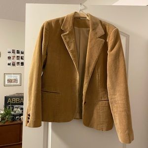 Tan Corduroy Blazer